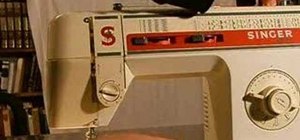 Wind thread on a bobbin on a Signer sewing machine