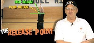 Release point in basketball