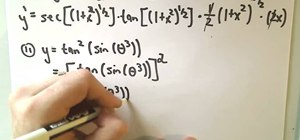 Use derivatives in calculus