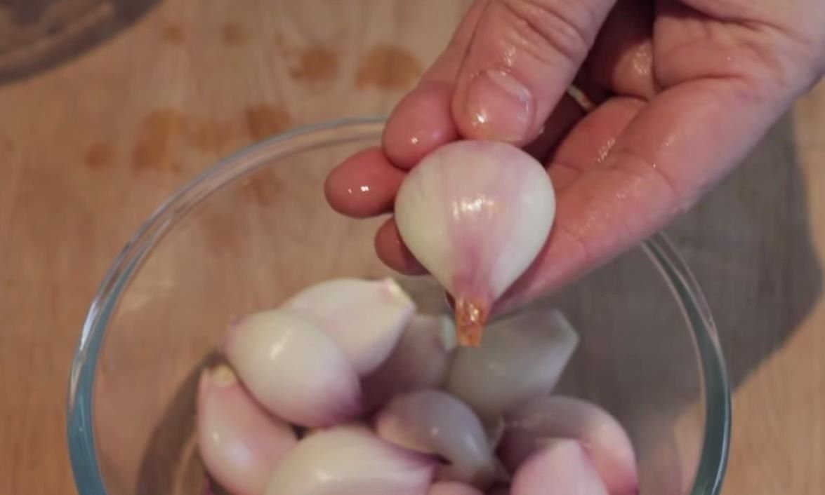 The Secret Trick to Peeling Shallots More Easily