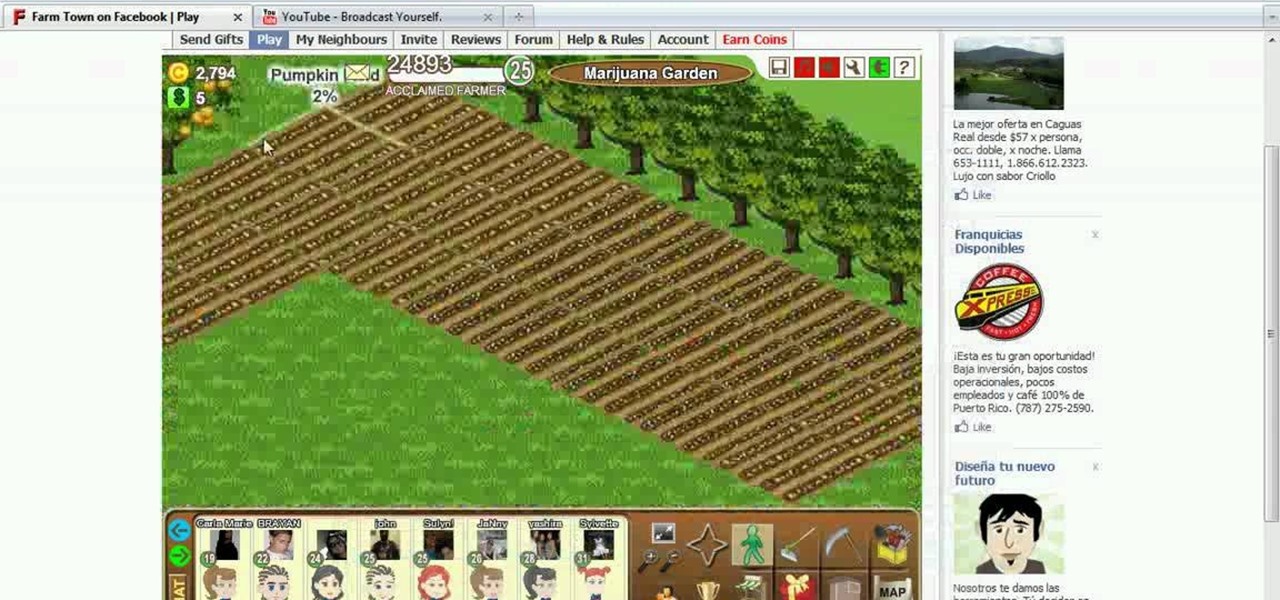 How To Hack Farm Town With Cheat Engine 09 16 09 Web Games