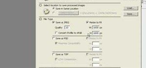 Use the image processor in Photoshop CS3