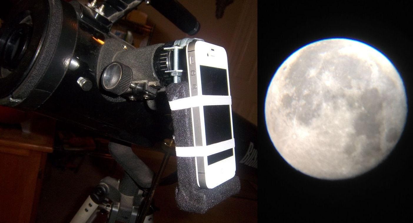 This Cheap DIY Telescope Mount Makes You an Instant iPhone Astrophotographer