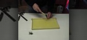 Make a wooden frame for a beehive