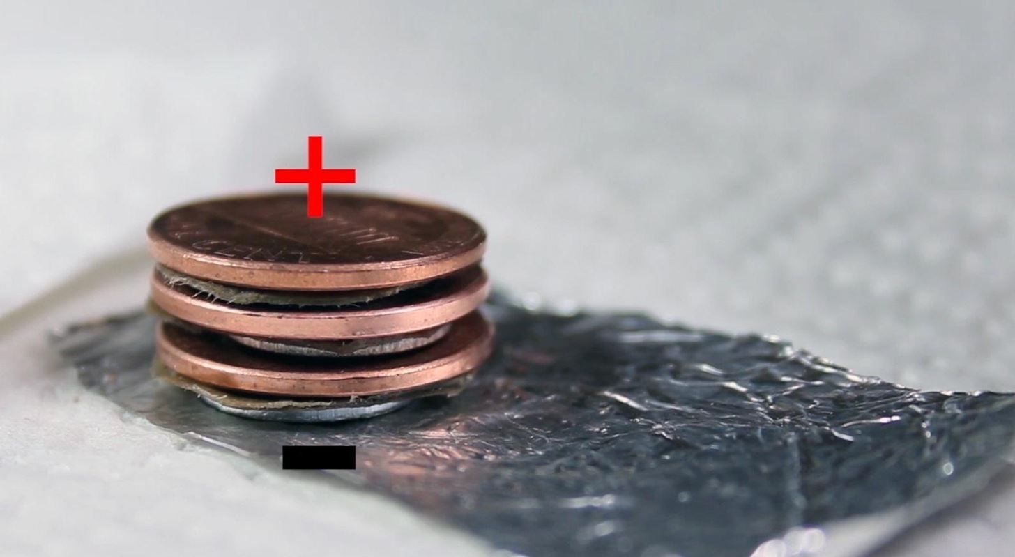 Turn Your Spare Pocket Change into DIY Batteries with This Penny Power Hack
