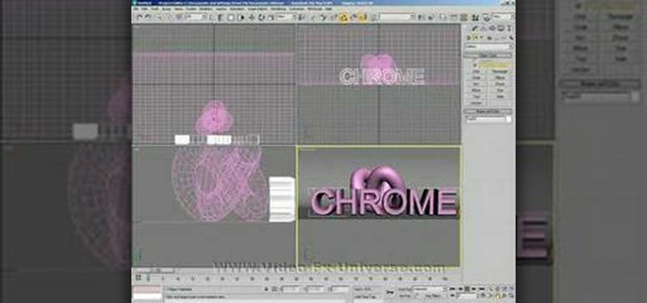 Hates Hubert Hudson Sportsmand How to Make a chrome material in 3ds Max « Autodesk 3ds Max :: WonderHowTo