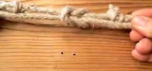 Tie a square knot