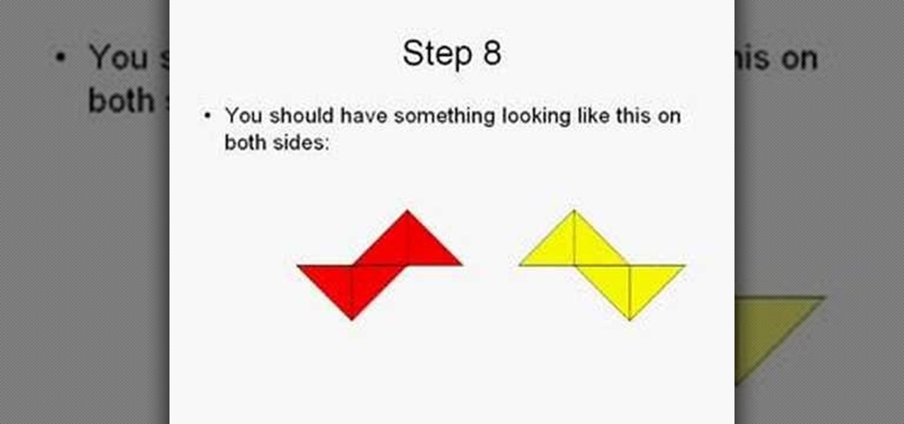 How To Fold An Origami Shuriken Ninja Star Origami