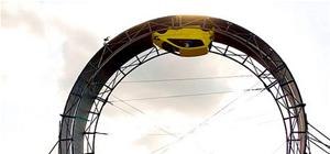 Car Completes World's Largest 360° Loop-the-Loop
