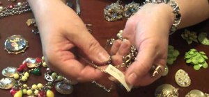 Create jewelry in the vintage Five and Dime style
