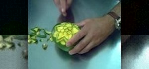 Carve a mango creatively