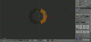 Create a 3D chain model in Blender 2.5