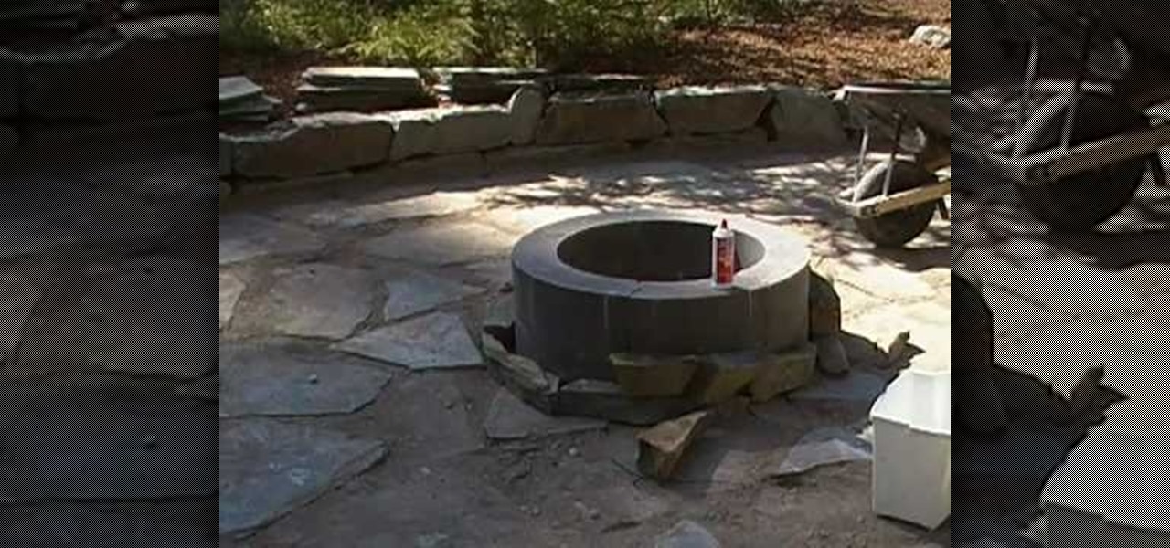 How to Mortar a firepit « Landscaping :: WonderHowTo