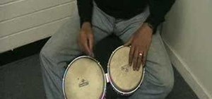Play various rhythms on bongos