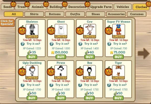 Customize My Farmer - Clothes, Costumes, and Features