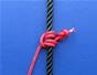 Tie the Blake's Hitch knot with a knot tying animation