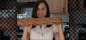 Make a French baguette