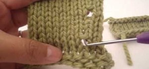 Do a K1 front & back loop on a knitting loom