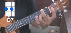 Use movable 7th chords when playing the ukulele