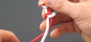 Tie a Paracord Snake Knot
