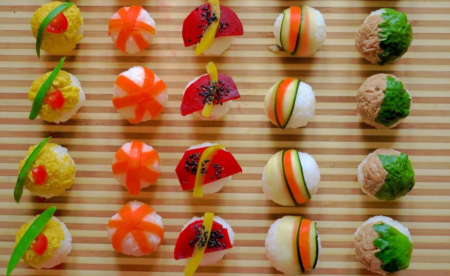 How to Make Party-Style Temari Sushi