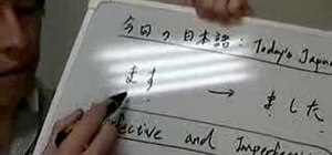 Speak Japanese in present and past tense