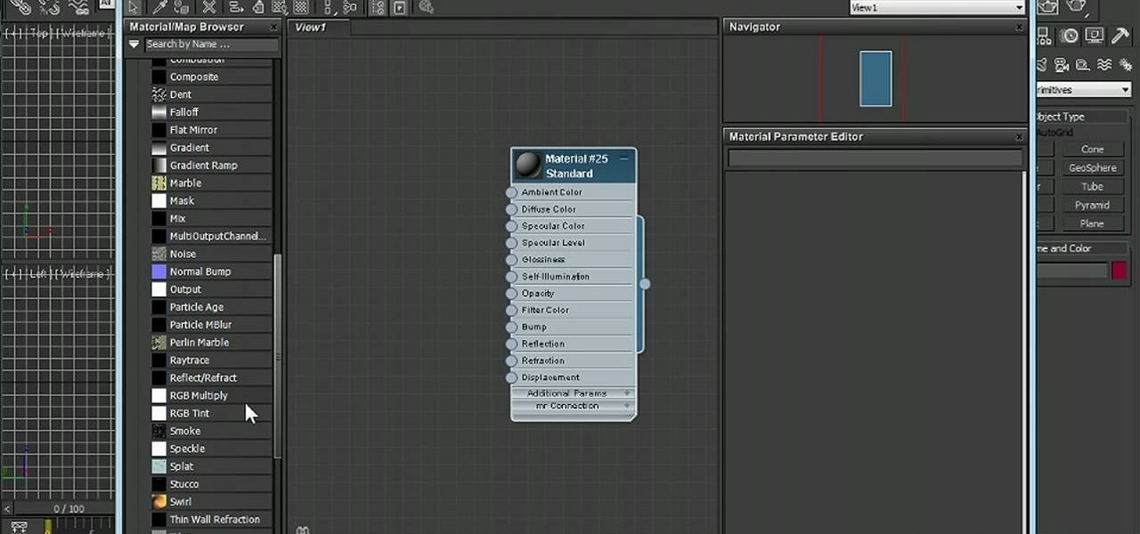 3ds max material editor