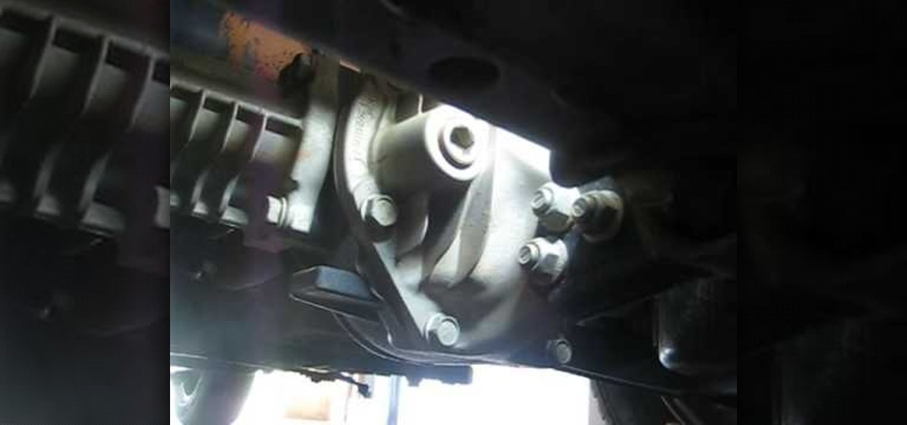 Jeep grand cherokee differential oil change #3