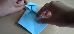 Fold an adorable origami tyrannosaurus rex baby