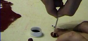 Make a miniature polymer clay ladybug