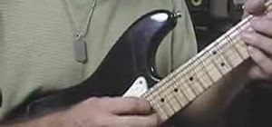 Play the guitar using proper picking