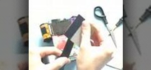 Convert a juice box into a pinhole camera