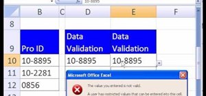 Format a column for text numbers in Microsoft Excel