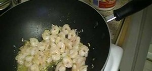 Make an easy & quick shrimp scampi