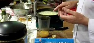 Make hollandaise sauce with an immersion blender