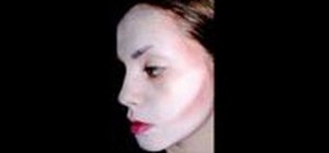Create Rocky Horror makeup like Dr. Frank-N-Furter