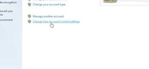 Turn off user account control (UAC) in Windows 7