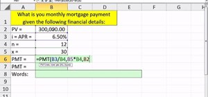 Calculate the present value of an annuity with Excel's PMT function