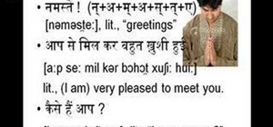 Have a basic conversation in Hindi