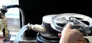 Spin things on a Tesla CD turbine