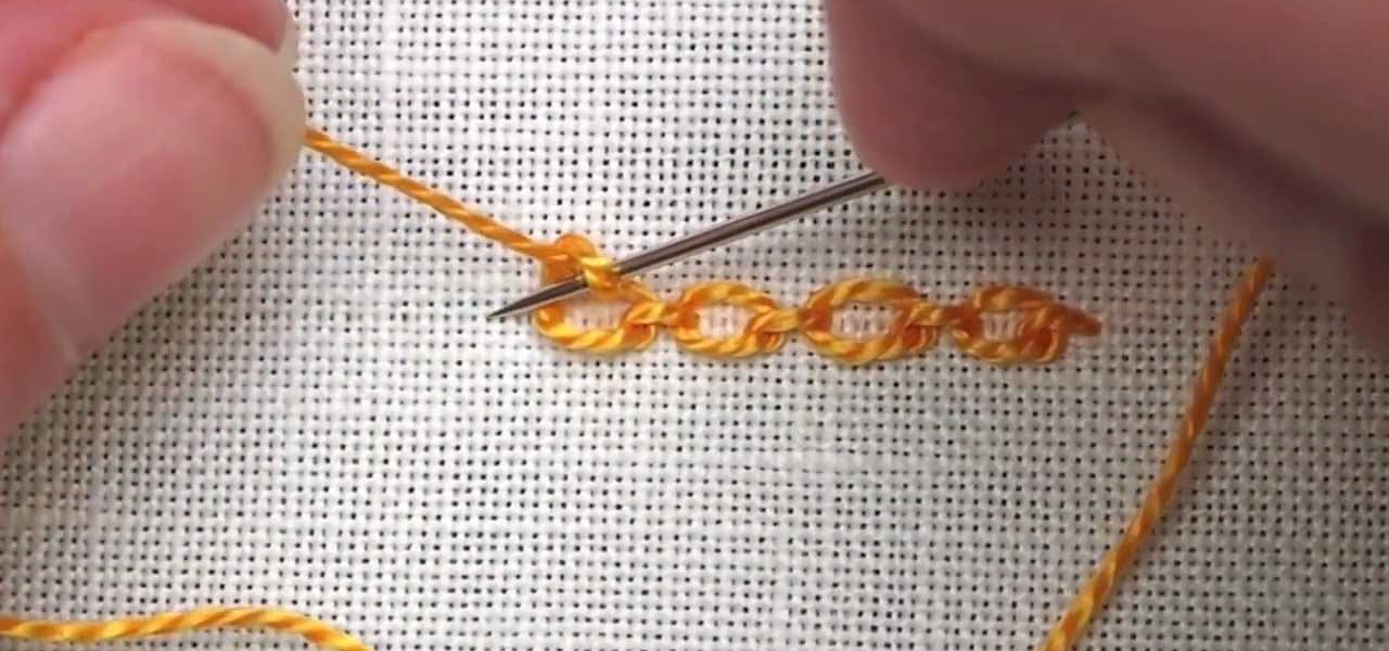 Do the Cable Chain Stitch