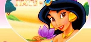 Create a Disney's Princess Jasmine eye makeup look