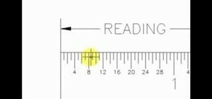 Read a schoolbox ruler