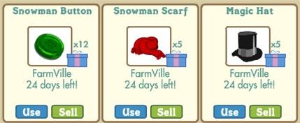 FarmVille Snowman Construction Links