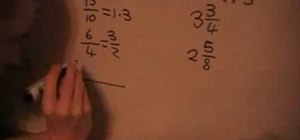 Convert fractions to decimals