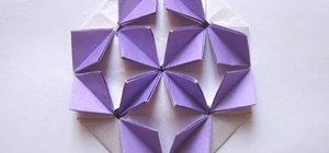 Origami crowding butterflies
