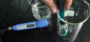 Measure pH levels with paper and meters