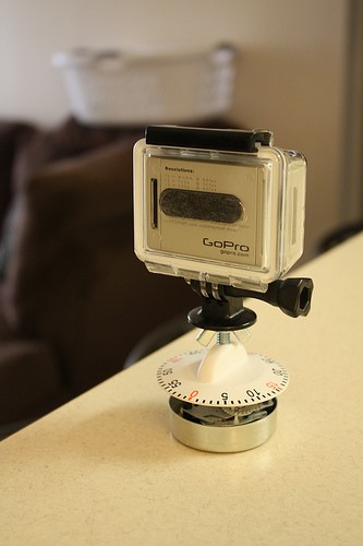 Use an Old Kitchen Timer For Panning Time Lapse Video