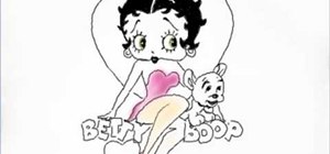 Draw Betty Boop