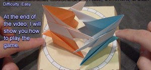 Make an origami sumo wrestling game for beginners